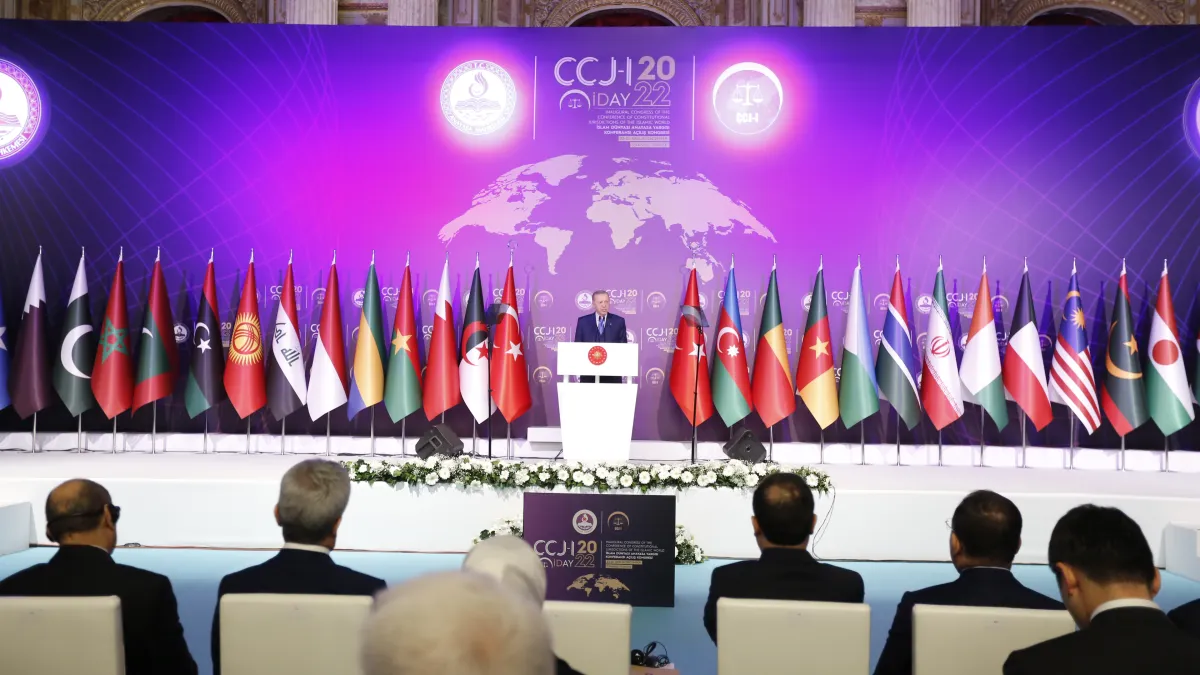 ISLAMIC WORLD CONSTITUTIONAL JUDICIARY CONFERENCE (İDAY) OPENING CONGRESS